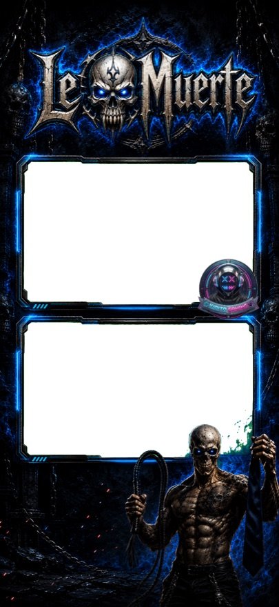Le Muerte — custom stream overlay design by ChiChi-Verse