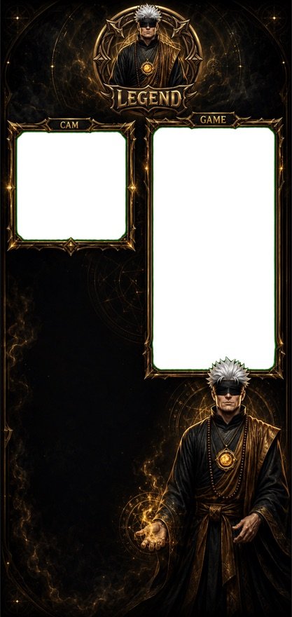 Legend — custom stream overlay design by ChiChi-Verse